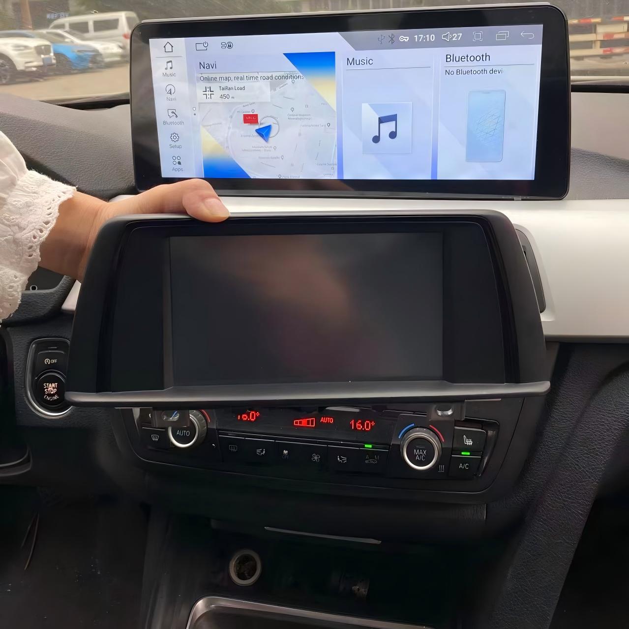 12.3" 3/4 Series F30 F36 2013-2020 BMW Android Screen | Wireless Carplay | 1920*720