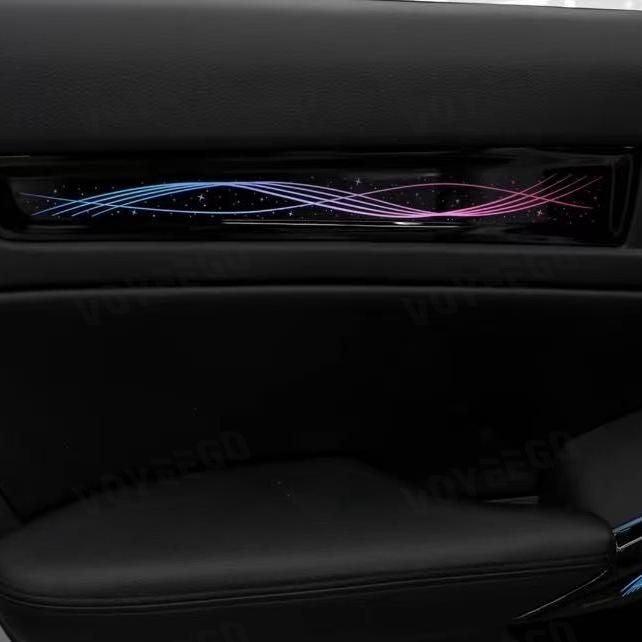 Honda Civic 2022-2025 ambient lighting Ribbon type After Installation