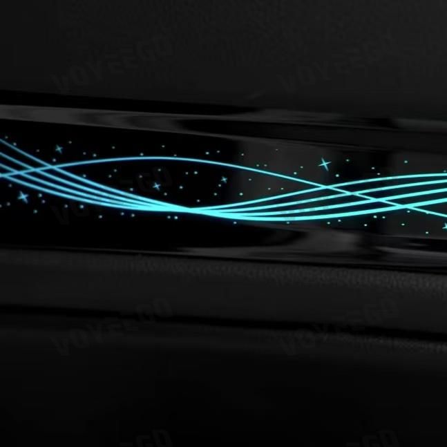 Honda Civic 2022-2025 ambient lighting Ribbon patterns left hand drive After Installation