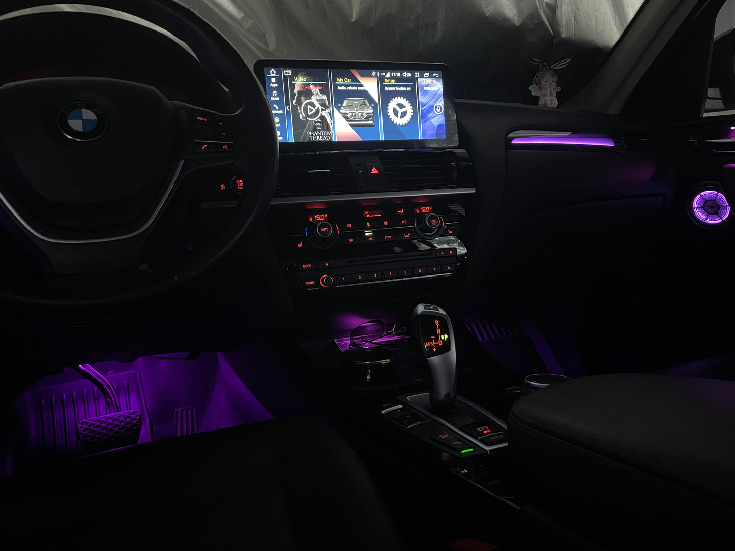 BMW X3 F25 Ambient Lighting | Dynamic Rainbow