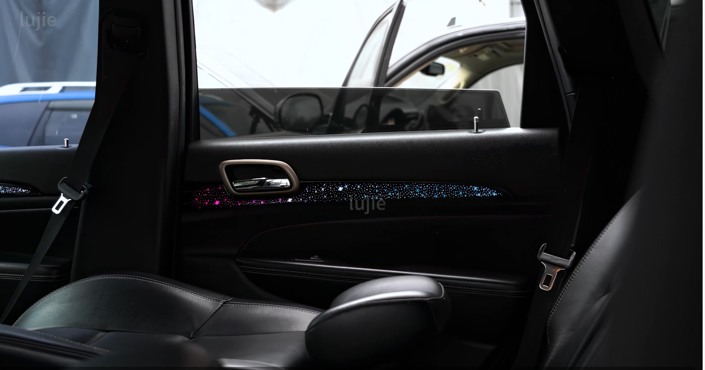 Jeep Grand Cherokee 2011-2021 WK2 Ambient Lighting Kit | LED Interior Lights | Music Sync | APP Control | Multiple Modes for Interior Car Lighting Conversion