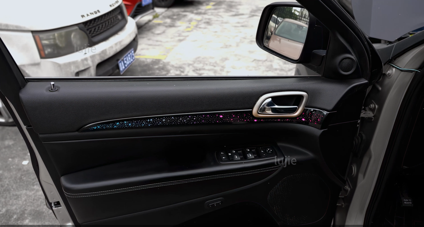 Jeep Grand Cherokee 2011-2021 WK2 Ambient Lighting Kit | LED Interior Lights | Music Sync | APP Control | Multiple Modes for Interior Car Lighting Conversion