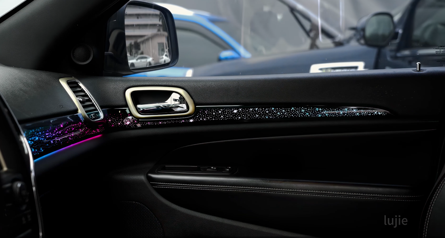 Jeep Grand Cherokee 2011-2021 WK2 Ambient Lighting Kit | LED Interior Lights | Music Sync | APP Control | Multiple Modes for Interior Car Lighting Conversion