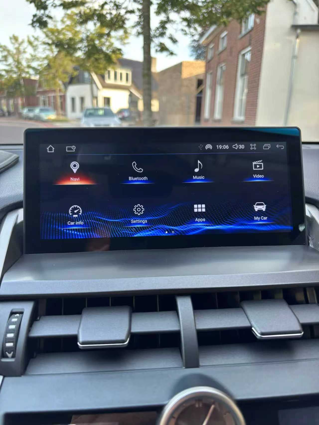 10.25" NX 2014-2017 Lexus Android Screen | Wireless Carplay | Android Auto 1920*720 touch screen
