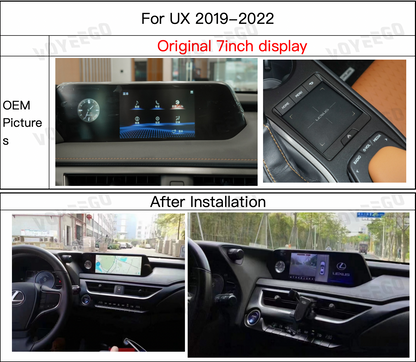 Lexus UX 2019-2022 OEM 7 INCH DISPLAY SYSTEM
