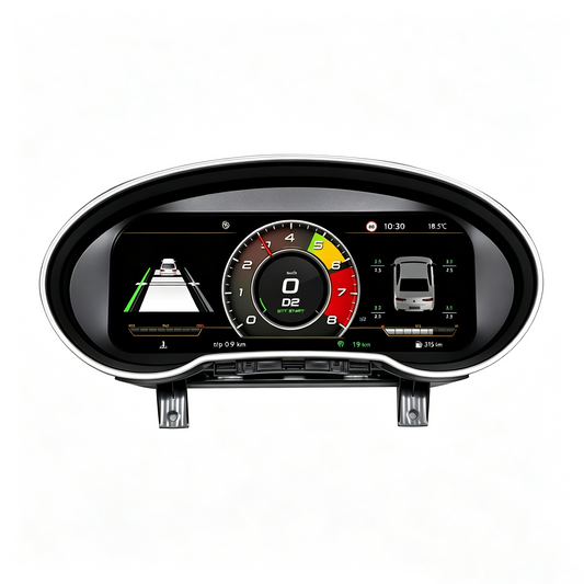 Q2 GA 2016-2025  Digital LCD Dashboard Cluster