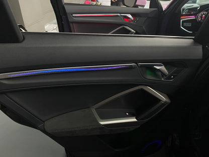 Q3 2019-2024 Ambient Lighting Interior | Matte Sliver Galaxy Patern