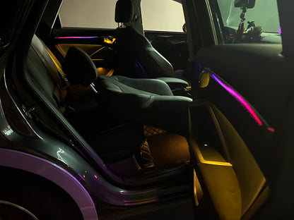Q3 2019-2024 Ambient Lighting Interior | Matte Sliver Galaxy Patern