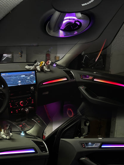 Q5 2010-2017 Ambient Lighting 64 Colors Rainbow