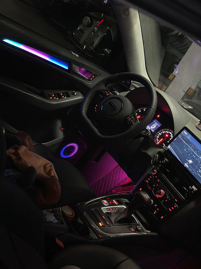 Q5 2010-2017 Ambient Lighting 64 Colors Rainbow