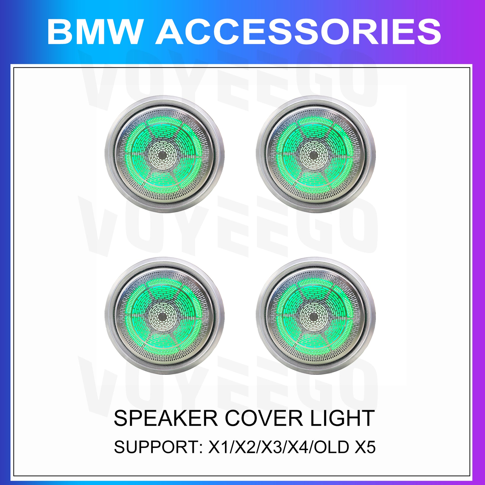 BMW SPEAKERS COVER LEDS 