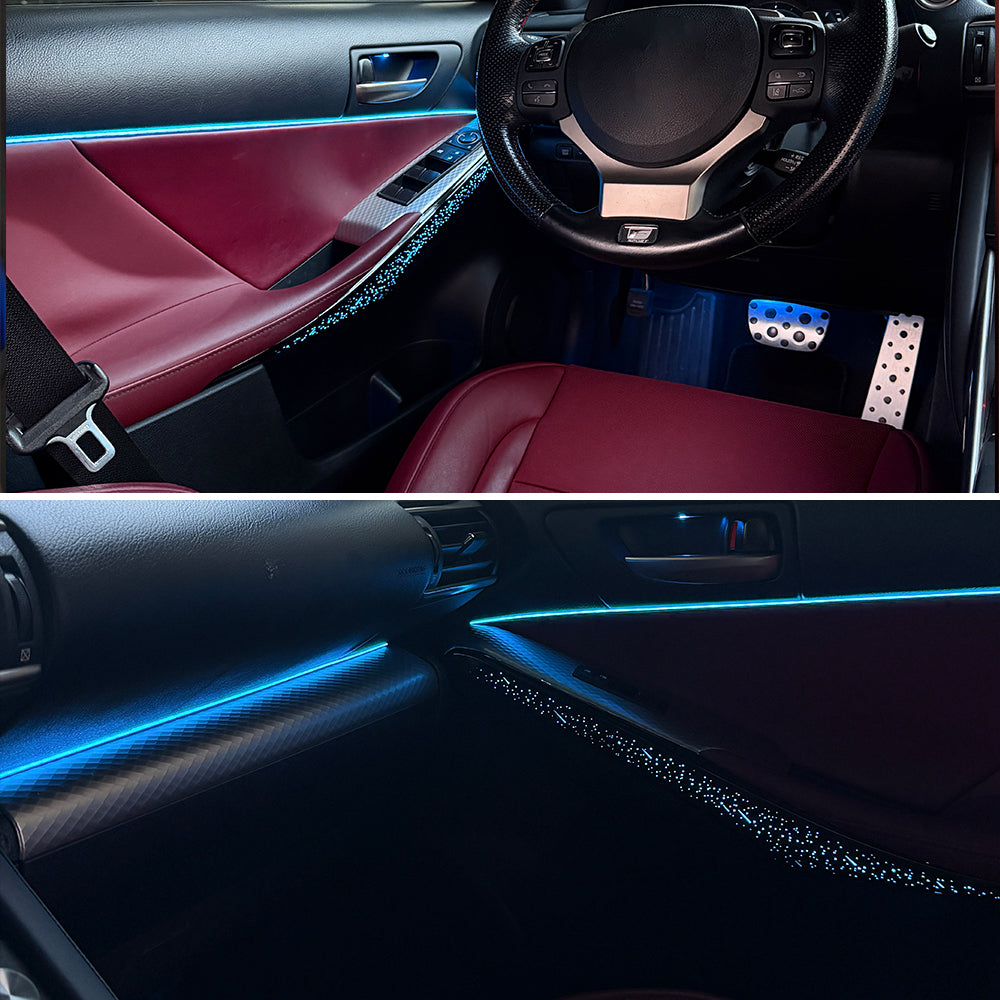 IS 2014-2021 OEM Size Customized 64 Colors Ambient Lighting Kit | Galaxy Patterns