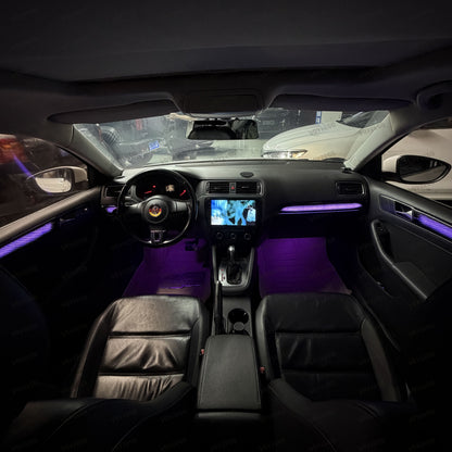Jetta MK6 64RGB Colors Interior Ambient Lighting | Dragon Scale Patterns