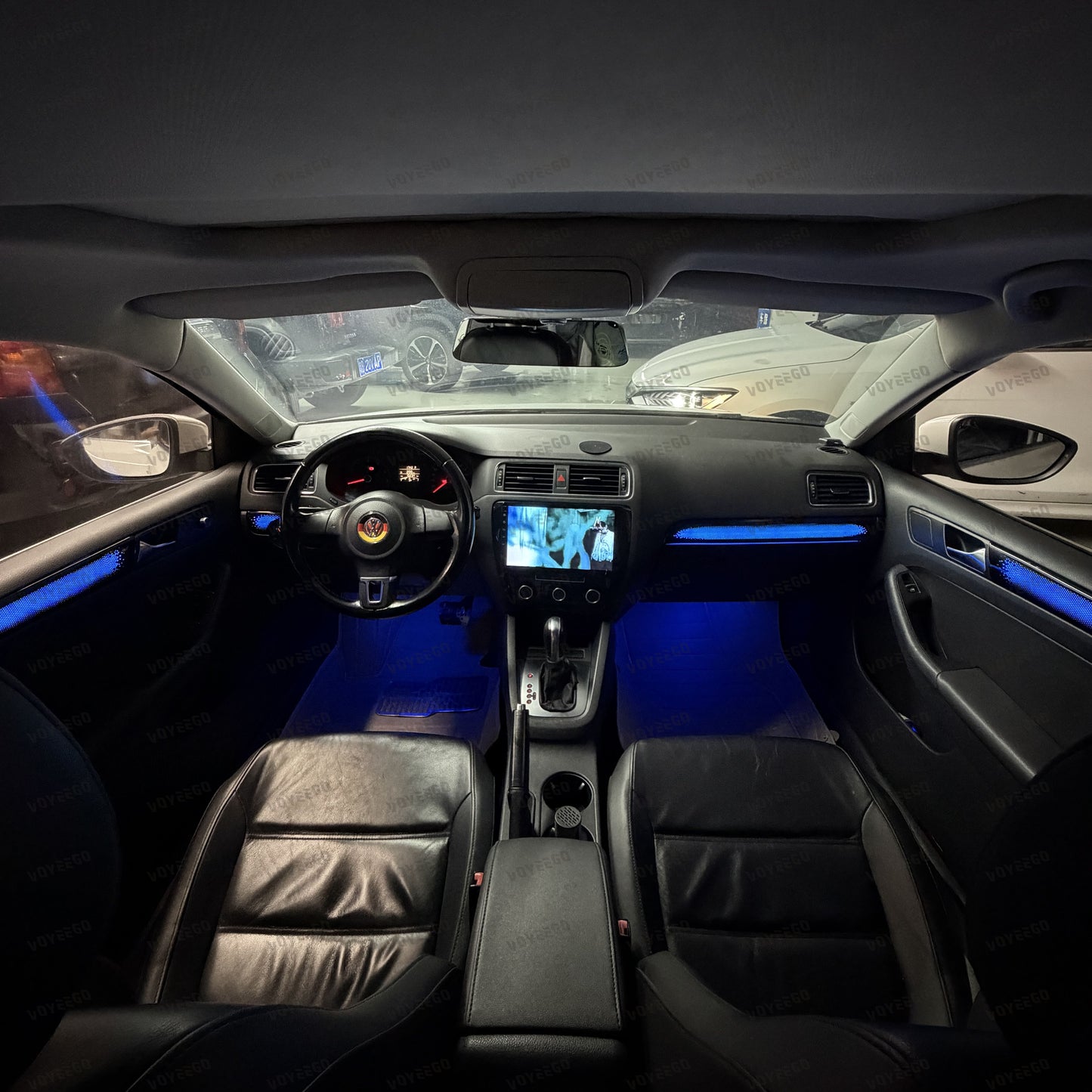 Jetta MK6 64RGB Colors Interior Ambient Lighting | Dragon Scale Patterns