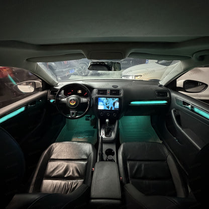 Jetta MK6 64RGB Colors Interior Ambient Lighting | Dragon Scale Patterns