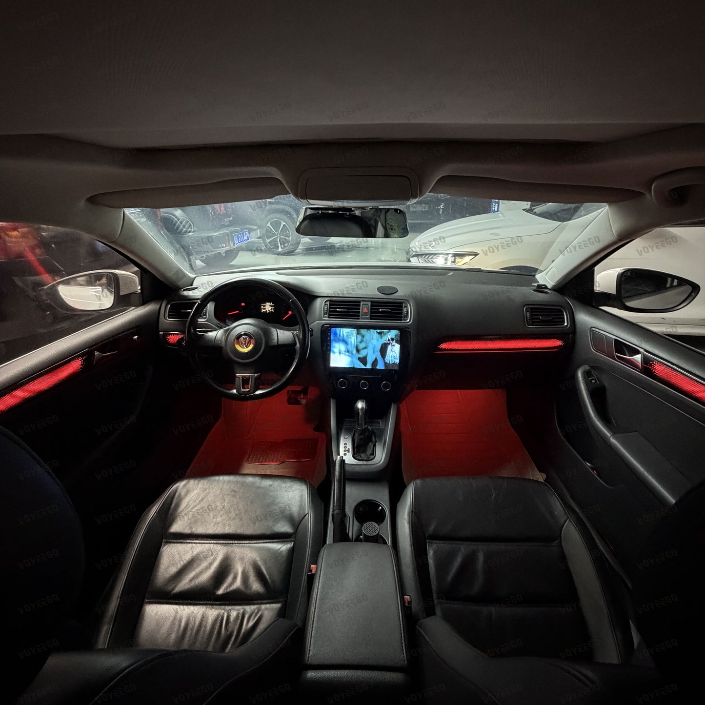 Jetta MK6 64RGB Colors Interior Ambient Lighting | Dragon Scale Patterns