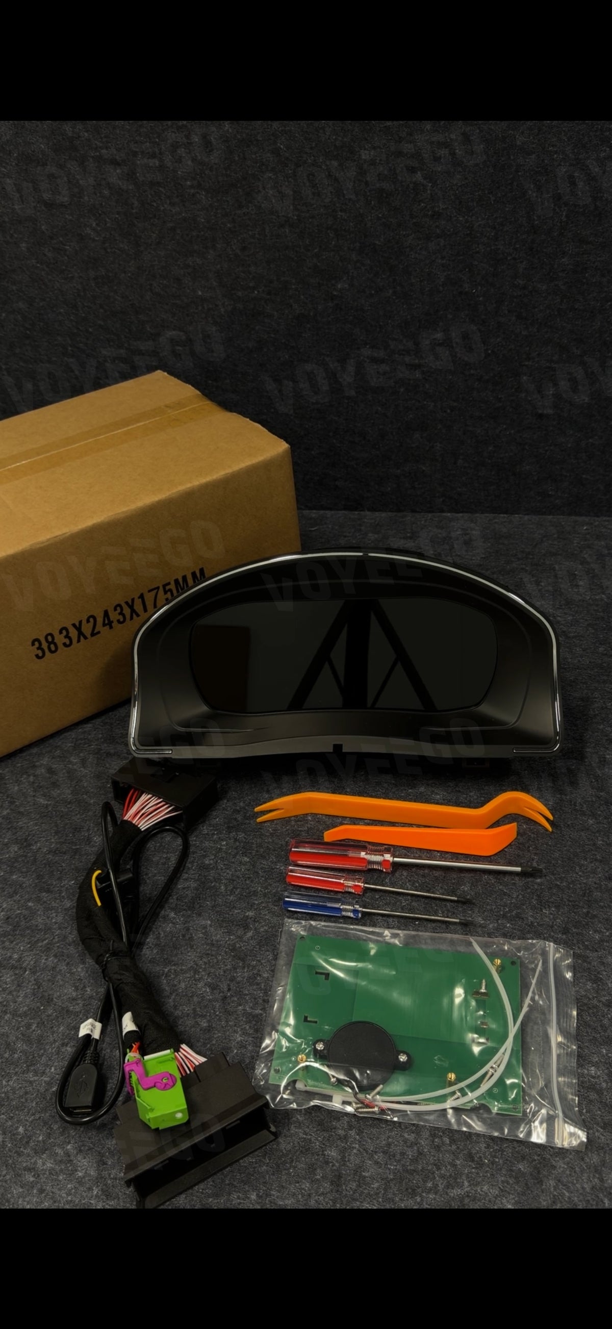 VW Sagitar 06-10/Scirocco 09/Tiguan 07-08/Jetta 06-10/Eos 05-10/ Golf MK5 08-11 Digital LCD Dashboard Cluster