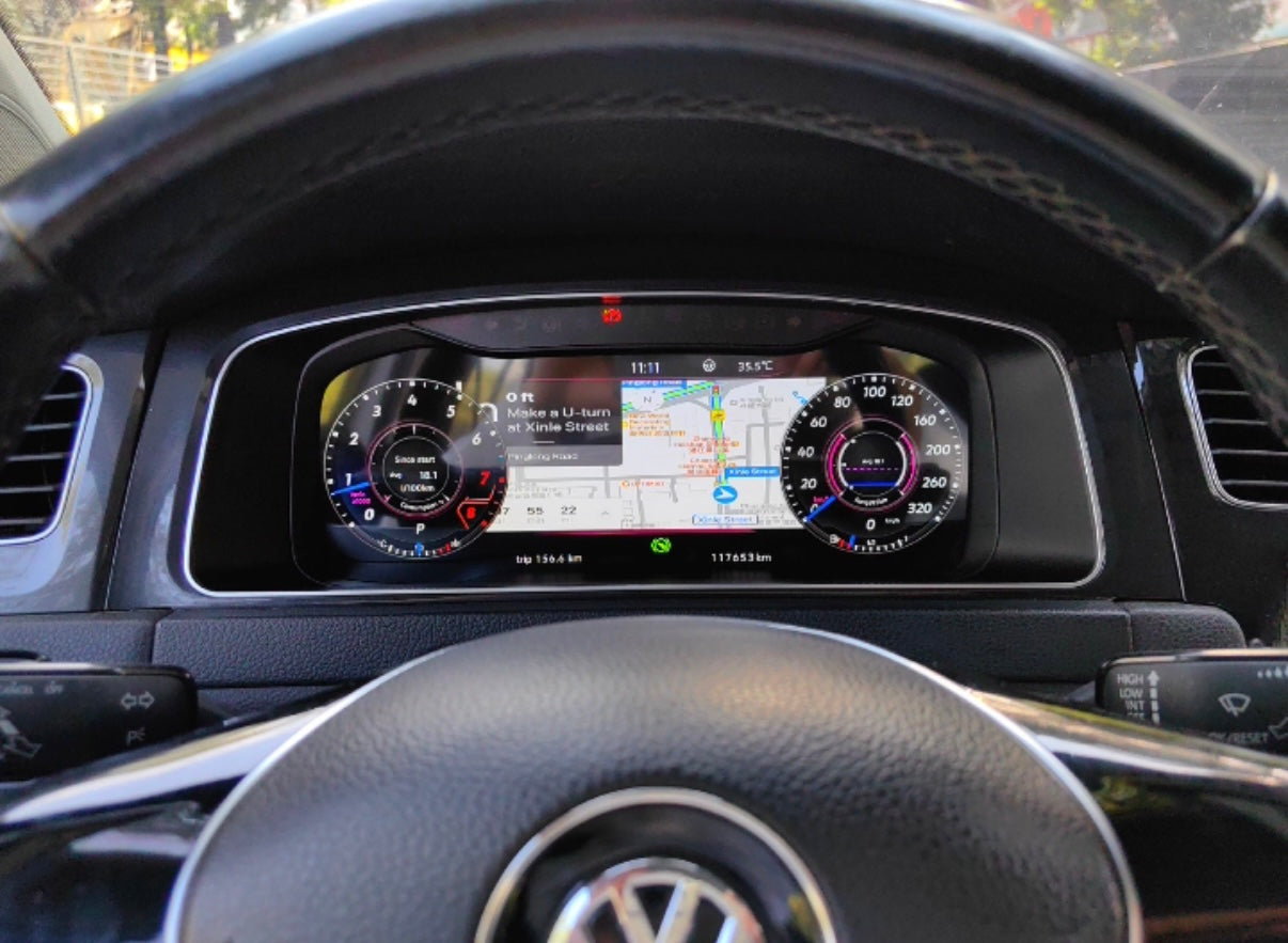 12.3INCH 2014-2020 VOLKSWAGEN GOLF 7 DIGITAL CLUSTER LCD DASHBOARD SPEEDOMETER