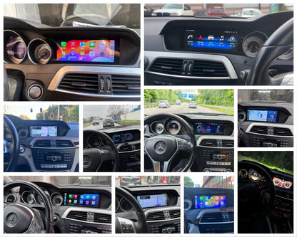 8.8'' NTG4.5 C Class W204 Mercedes Android Auto Screen Replacement | Carplay 1920*720