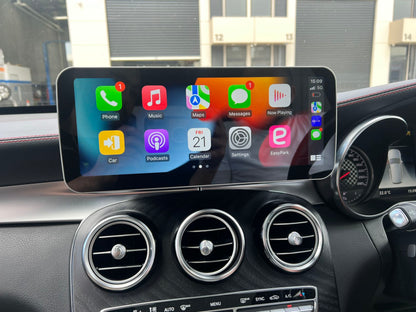 12.3 Inch NTG5.0 C Class W205 V Class W446 X Class GLC Mercedes Android Screen | Carplay