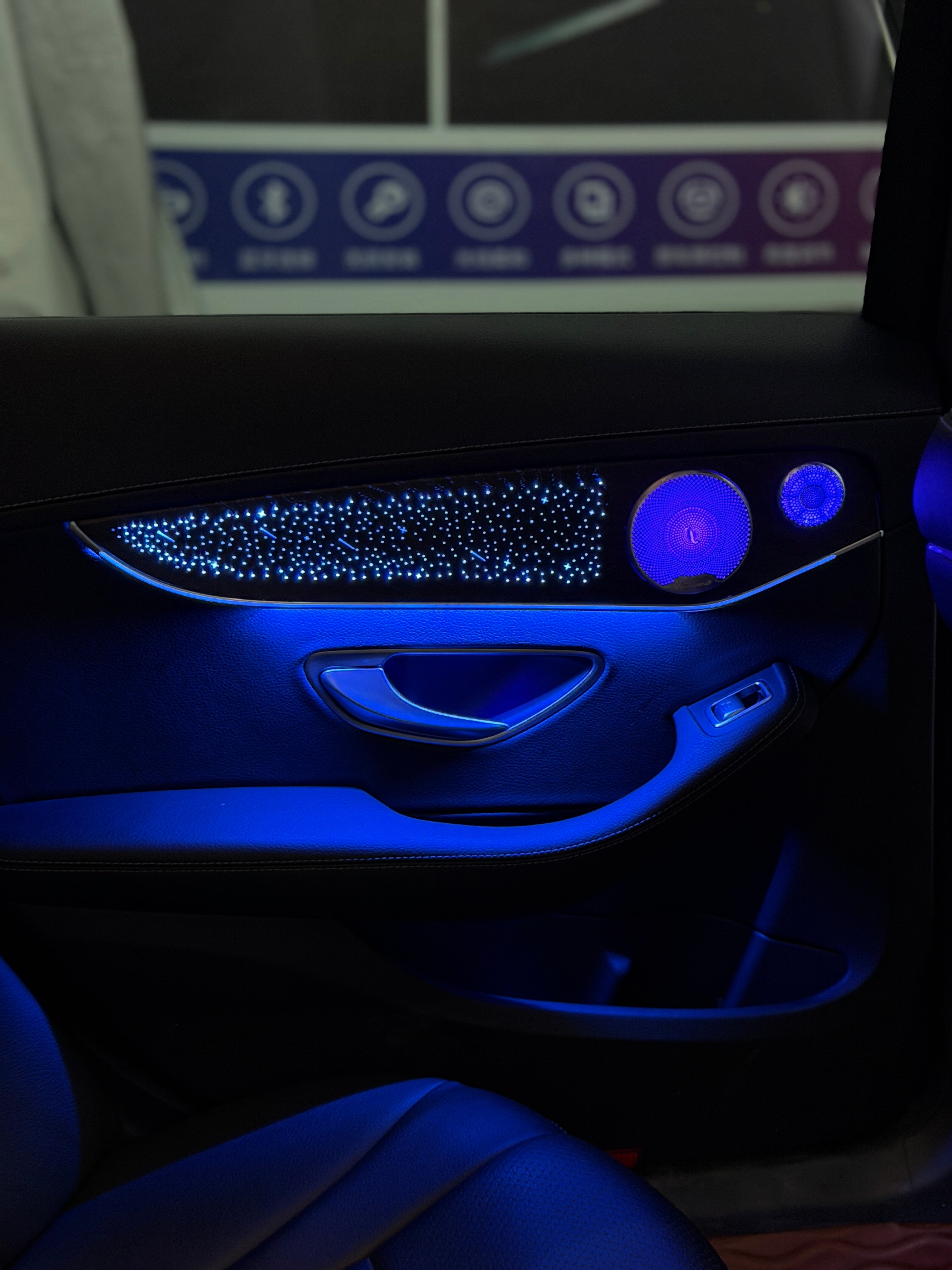 C Class W205 GLC X253 7IN1 Ambient Lighting Retrofit Kit | OEM Upgrade Screen Control
