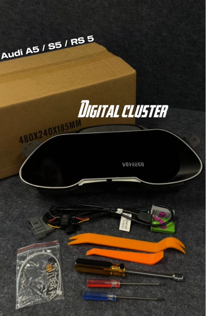 A5 B8 2008-2016 Digital LCD Cluster