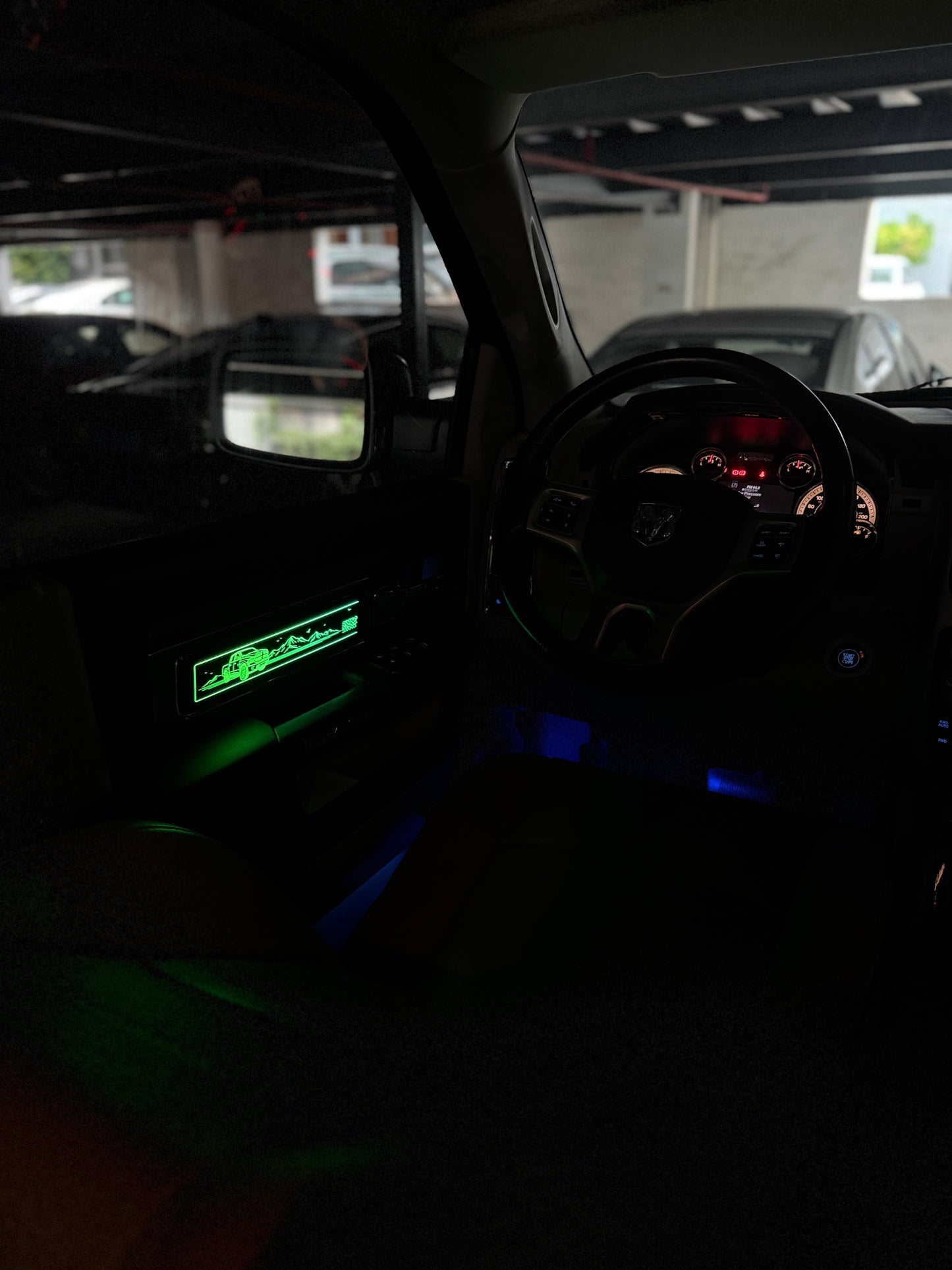 Dodge Ram  Ambient Lighting Kit 2011-2017 | Grid Style | 16 Leds|PRESALE