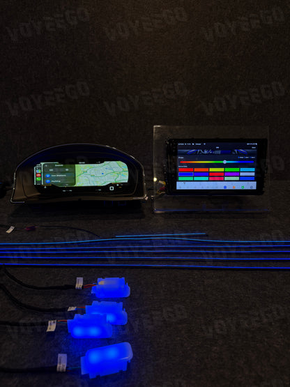 VW Sagitar 06-10/Scirocco 09/Tiguan 07-08/Jetta 06-10/Eos 05-10/ Golf MK5 08-11 Digital LCD Dashboard Cluster