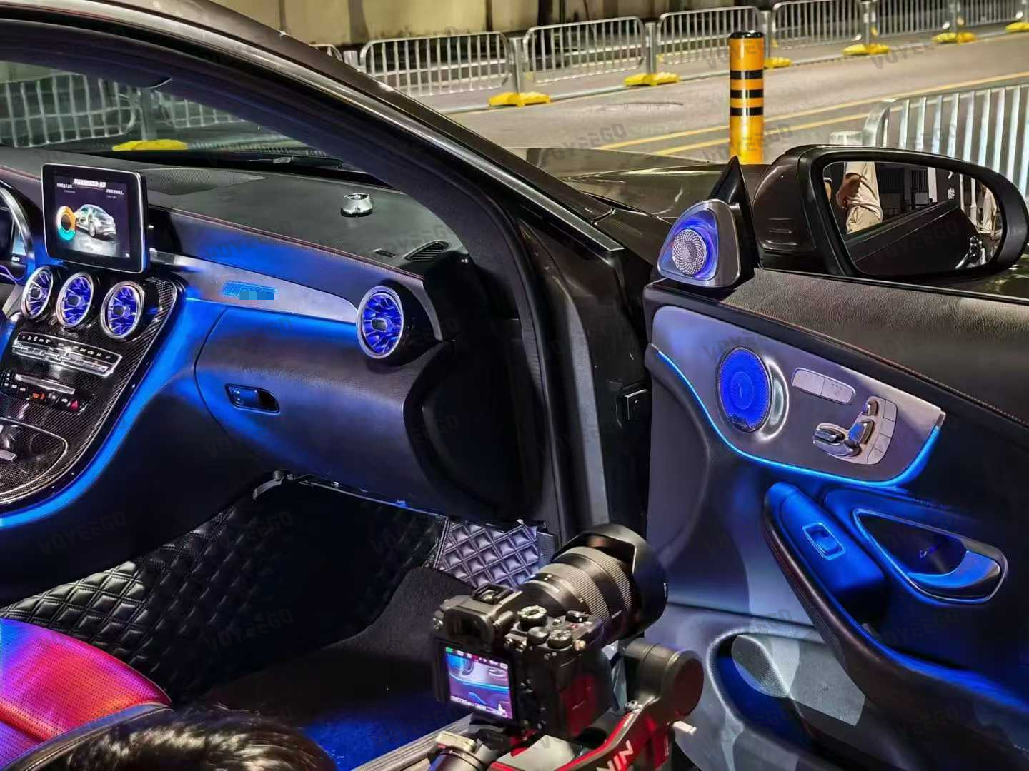 C Class Coupe W205 GLC X253 Ambient Lighting Upgrade | 64 RGB Colors