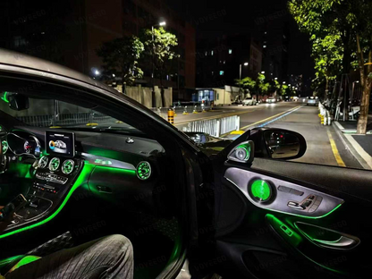 C Class Coupe W205 GLC X253 Ambient Lighting Upgrade | 64 RGB Colors