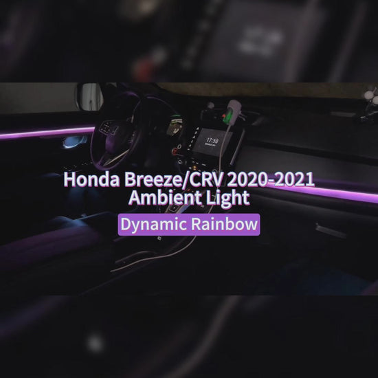 Honda CRV 2020-2021 AMBIENT LIGHTING PANEL DYNAMIC RAINBOW KIT