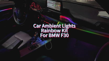 3 Series 4 Series F30 F31 F33 Ambient Lighting Kit Panel Types Leds