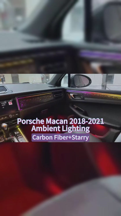 Macan 2018-2023 Panel Ambient Lighting Kit | Rainbow