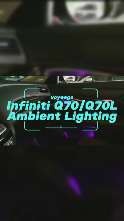 Infiniti Q70/Q70L 2013-2021 Ambient Lighting Rainbow