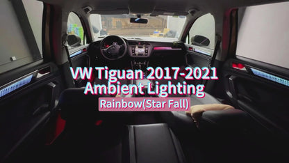 Tiguan L 2017-2021 Ambient Lighting Rainbow Kit | Starry Pattern