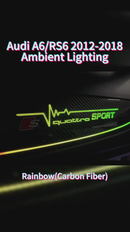 A6 A7 2012-2018 Ambient Lighting | Rainbow