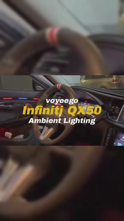 Infiniti QX50 2018-2022 Ambient Lighting Grid Rainbow