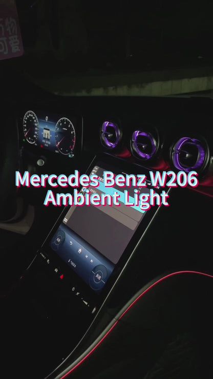 C Class W206 6IN1 Ambient Retrofit Lighting Kit | OEM Style