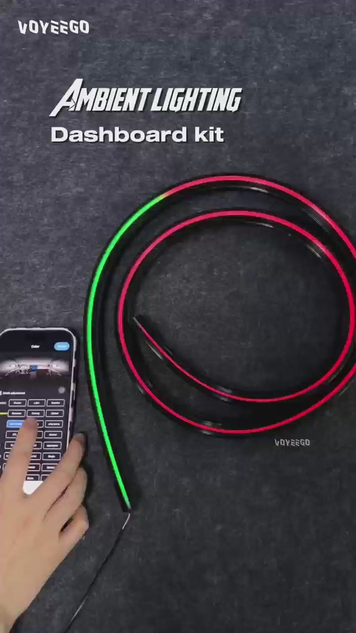 Universal Dashboard Ambient Lighting Kit video