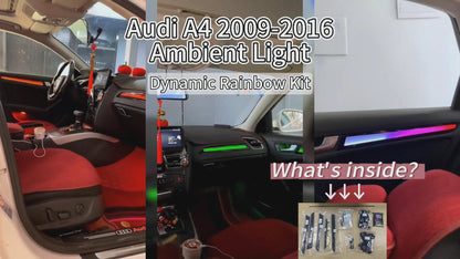 A4 2009-2016 Ambient Lighting | Dynamic Rainbow