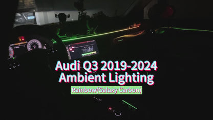 Q3 2019-2024 Ambient Lighting | Carbon Fiber Rainbow