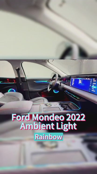 MONDEO 2022 Ambient Lighting | Laser Carving Rainbow