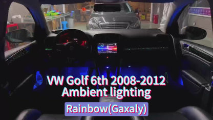 Golf 6TH Ambient Lighting Interior Kit | Rainbow Gaxaly