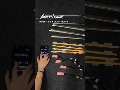 A3 8Y 2021-2026 Ambient Lighting | Rainbow 22 Leds