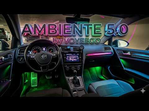 Golf 7 2014-2021 Ambient lighting | Dragon Scale Rainbow