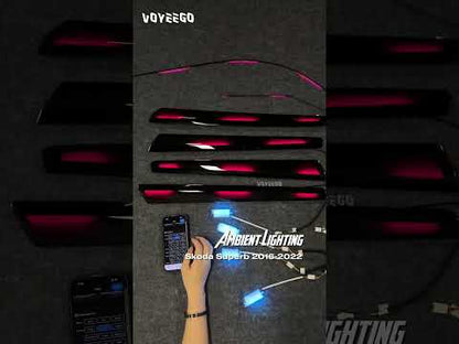 SKODA Superb Ambient Lighting Kit 2016-2025 | Dynamic Rainbow | 25 Leds