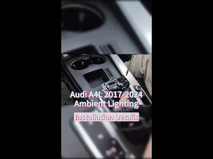 A4 B9 2017-2023 OEM Dynamic Ambient Lighting Kit | Rainbow