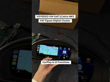 VW Sagitar 06-10/Scirocco 09/Tiguan 07-08/Jetta 06-10/Eos 05-10/ Golf MK5 08-11 Digital LCD Dashboard Cluster