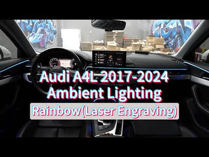 A4 B9 2017-2023 OEM Dynamic Ambient Lighting Kit | Rainbow