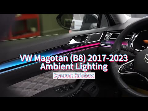 Volkswagen Magotan Passat B8 2017-2023 Interior Decorative Ambient Lighting | Dynamic Rainbow